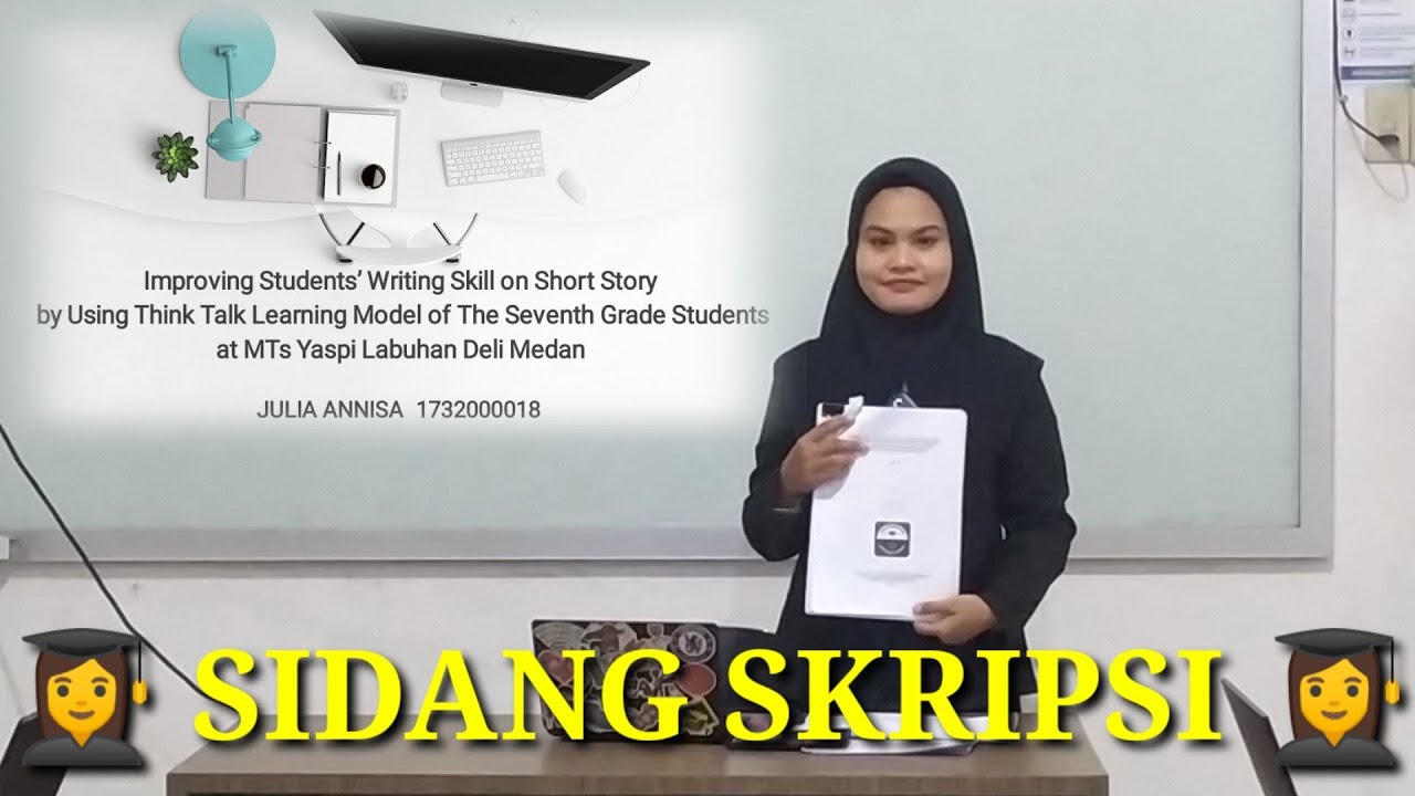 SIDANG SKRIPSI PRODI PENDIDIKAN BAHASA INGGRIS, UNIVERSITAS POTENSI UTAMA