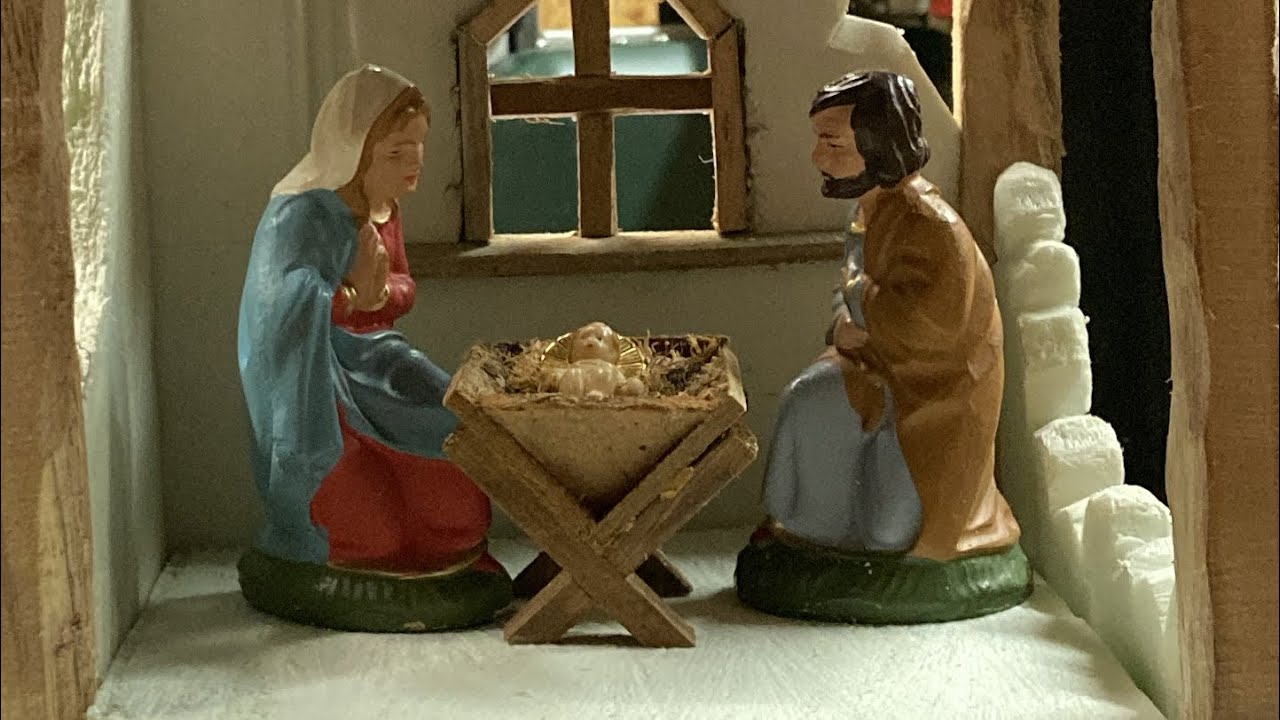 DIY Laternen Krippe einfach gemacht