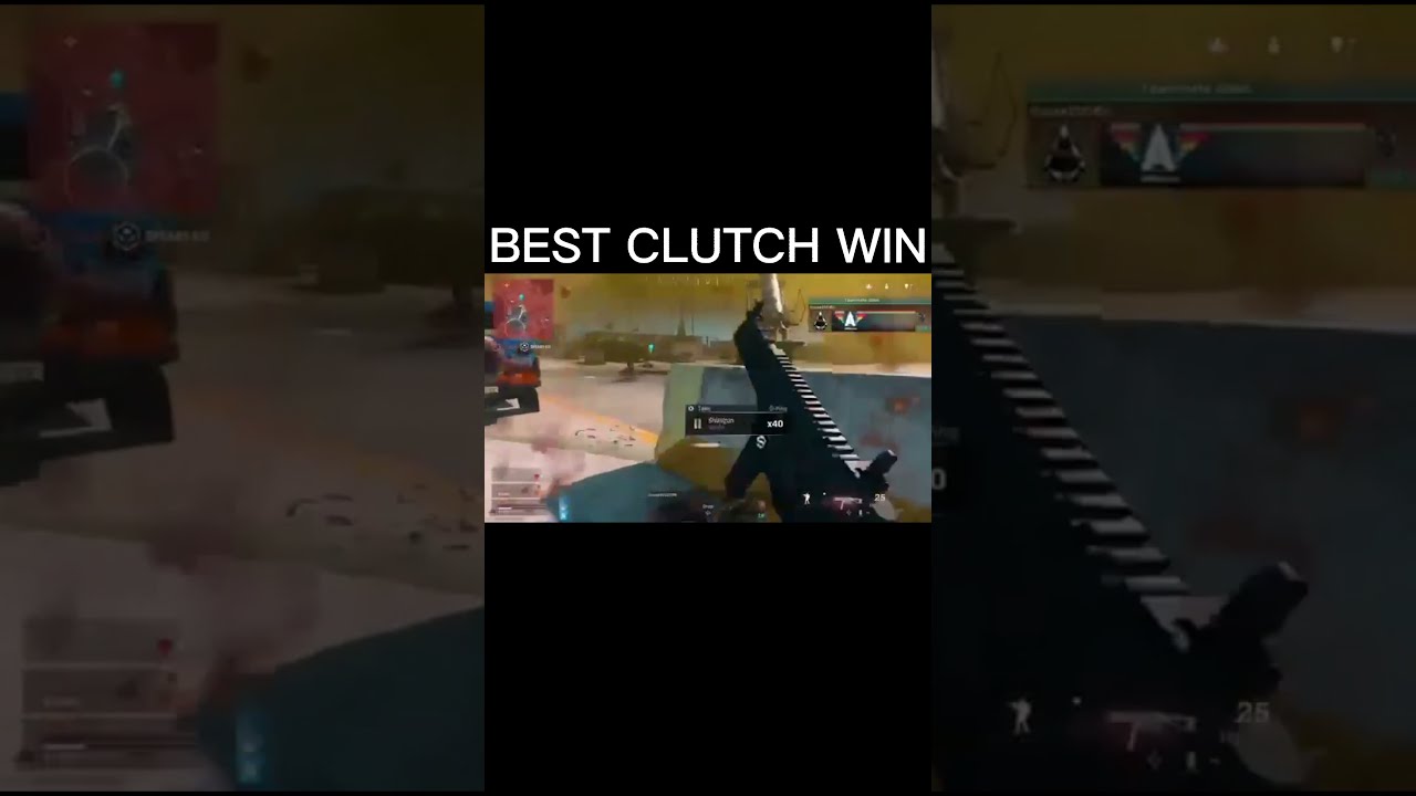 *INSANE* BEST 1v4 CLUTCH WIN IN WARZONE HISTORY!😮 #shorts