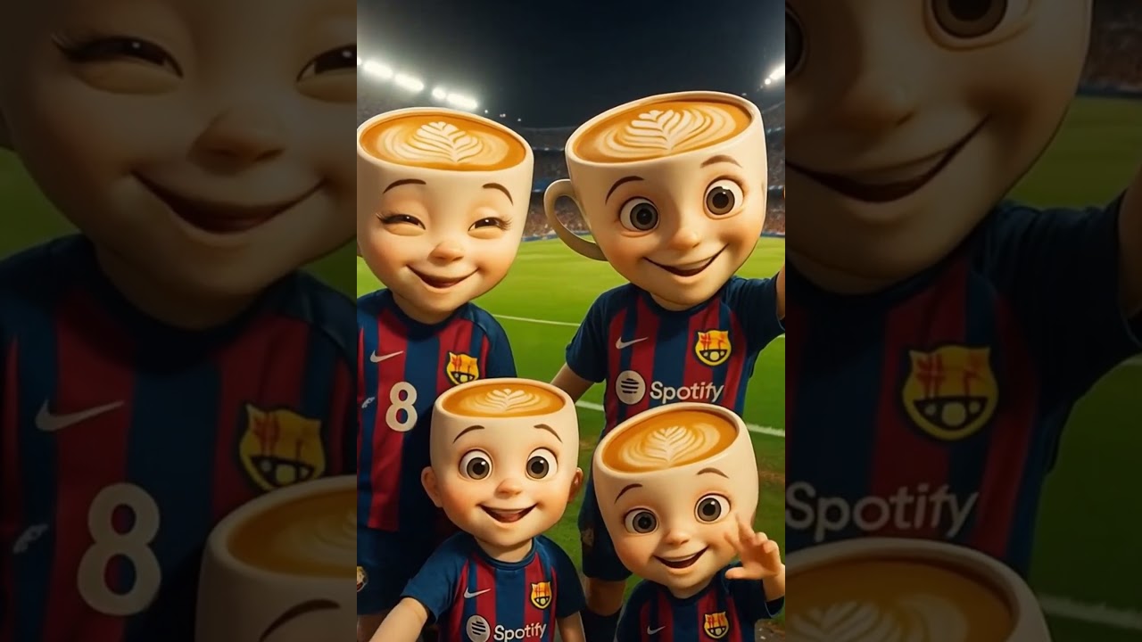 Barcelona Tiki-Taka but it&rsquo;s Glitched Beyond Repair 💀⚡🔵🔴 #BrainrotFC