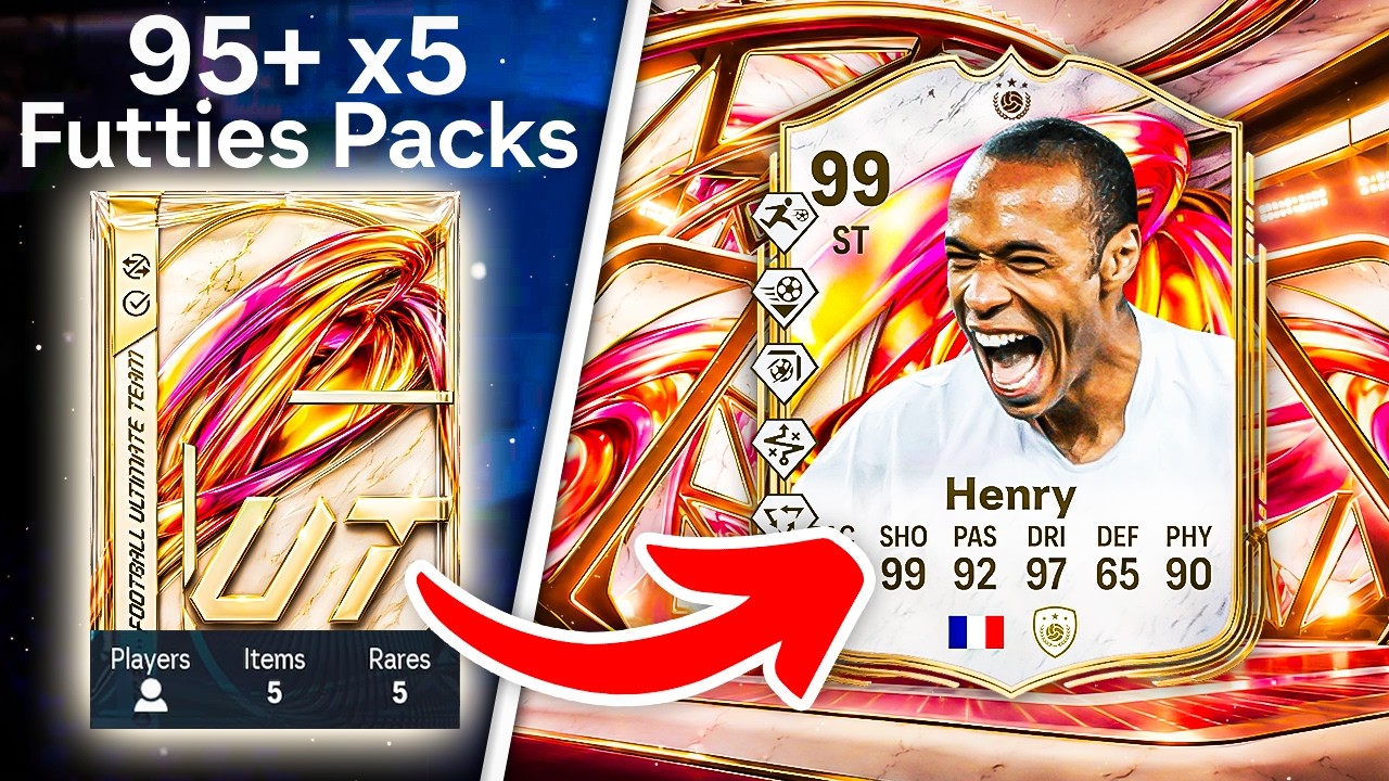 НАБОРЫ 95+ x5 FUTTIES: КОМАНДА 2! 🚨 FC 26 Ultimate Team