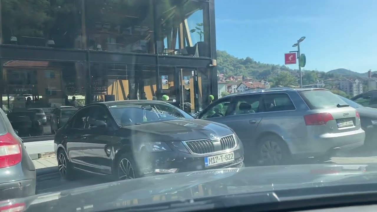 Lepote Bosne, voznja, idemo na zapad, kroz Zvornik