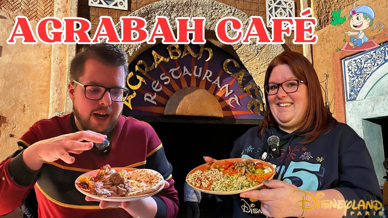 Test Food Restaurant Agrabah Café à Disneyland Paris en 2025