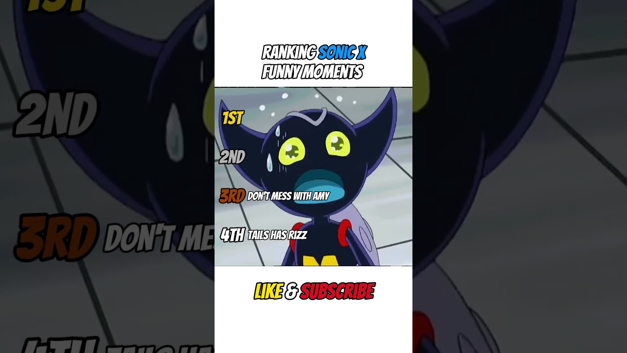 Рейтинг смешных моментов Sonic X