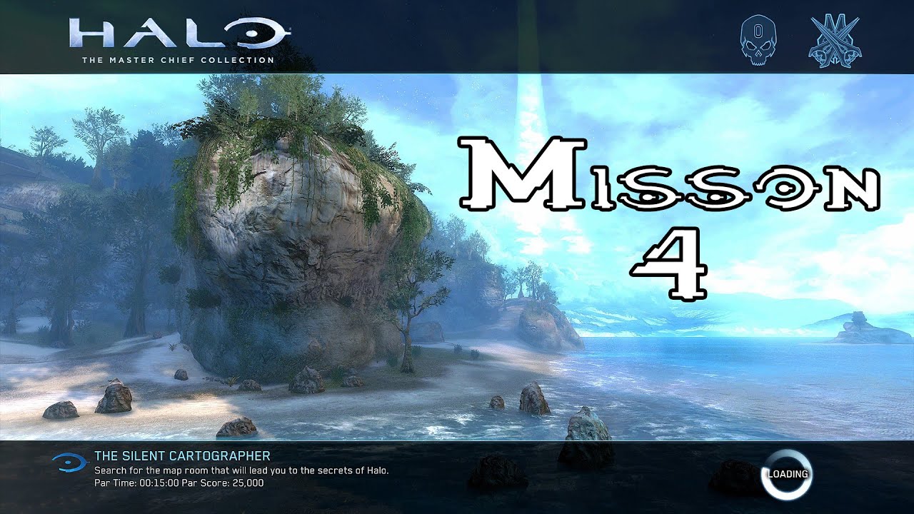 Halo Ce Anniversary - The Silent Cartographer - Mission 4 (1080p60fps) Xbox One MCC