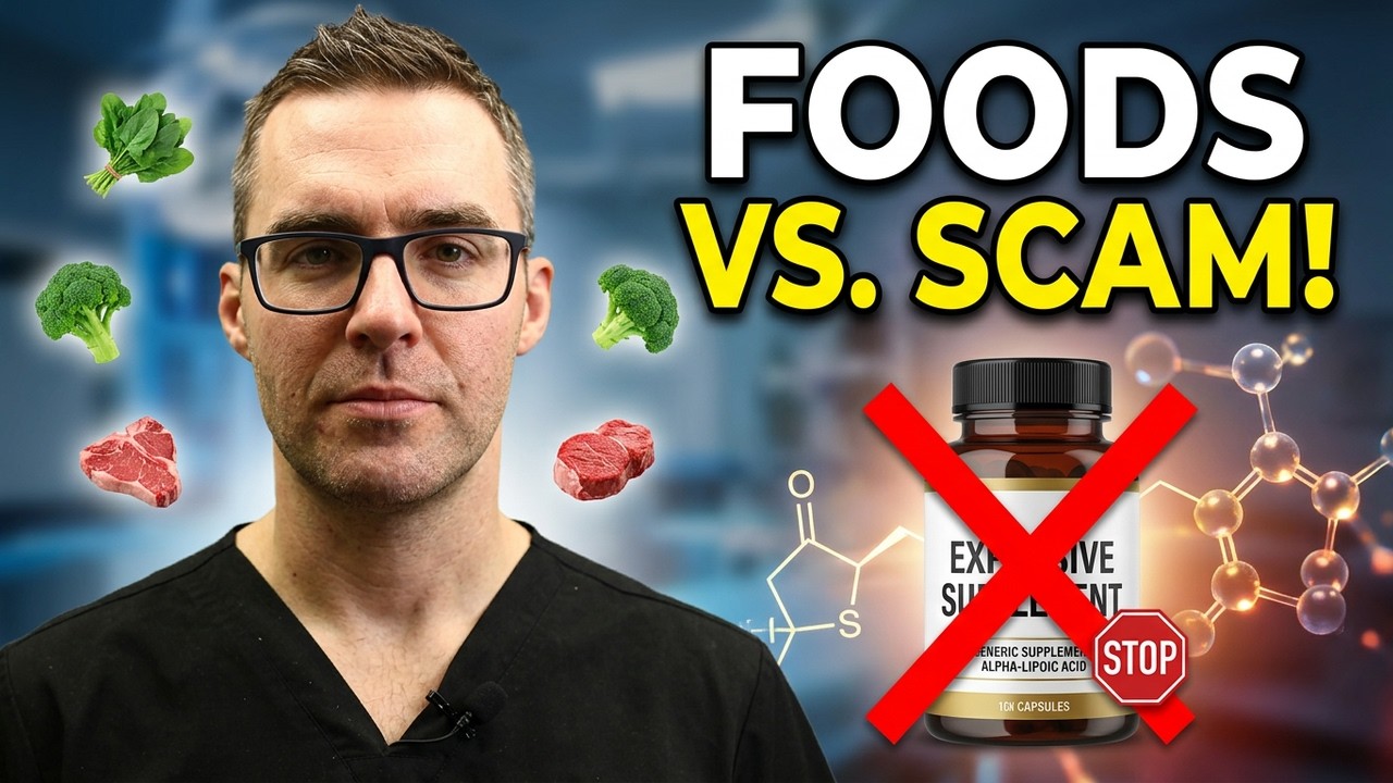 Top 7 Alpha Lipoic Acid Foods & Vitamin SCAM [Neuropathy & Diabetes]