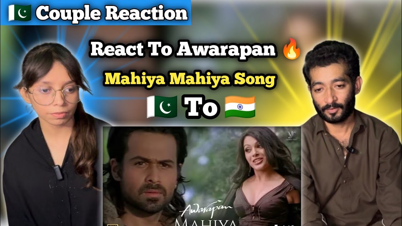 Couple Reacts, Mahiya Mahiya (HD) Video Song | Awarapan Movie | Mrinalini Sharma, Emraan Hashmi |