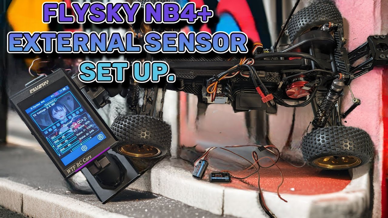 Настройка внешнего датчика Flysky NB4+