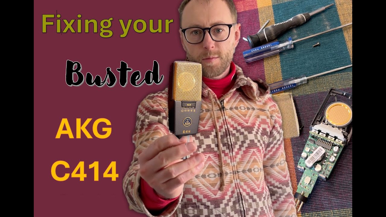 How to Repair the AKG C414 Condenser Microphone