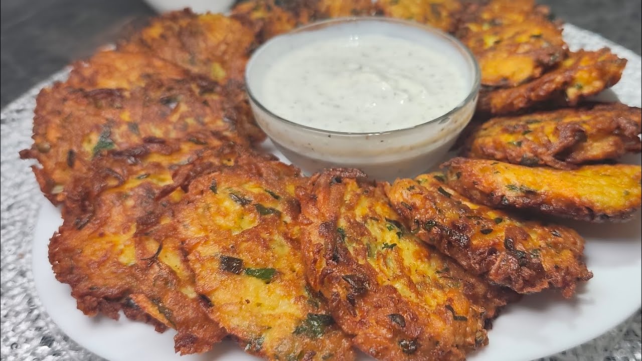Frittelle di Patate croccanti fuori e morbide dentro |  Ricetta Turca 