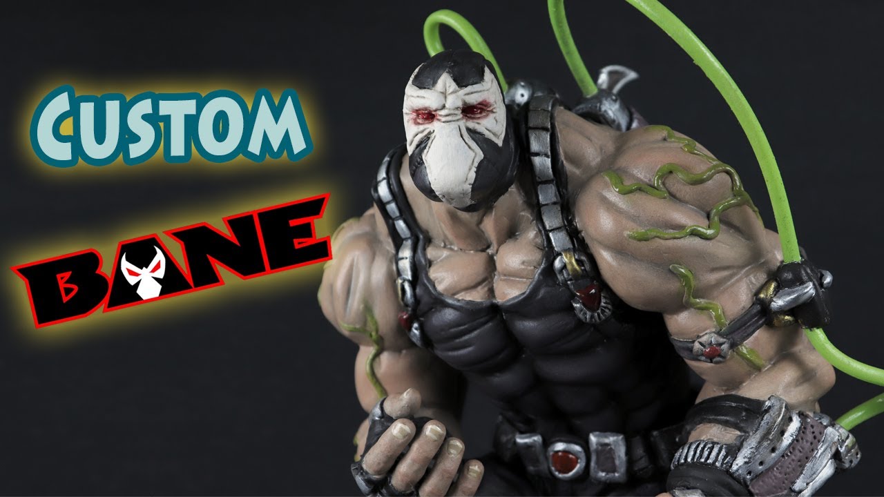 Custom Bane!! Escultura villano de Batman / Batman villain sculpture