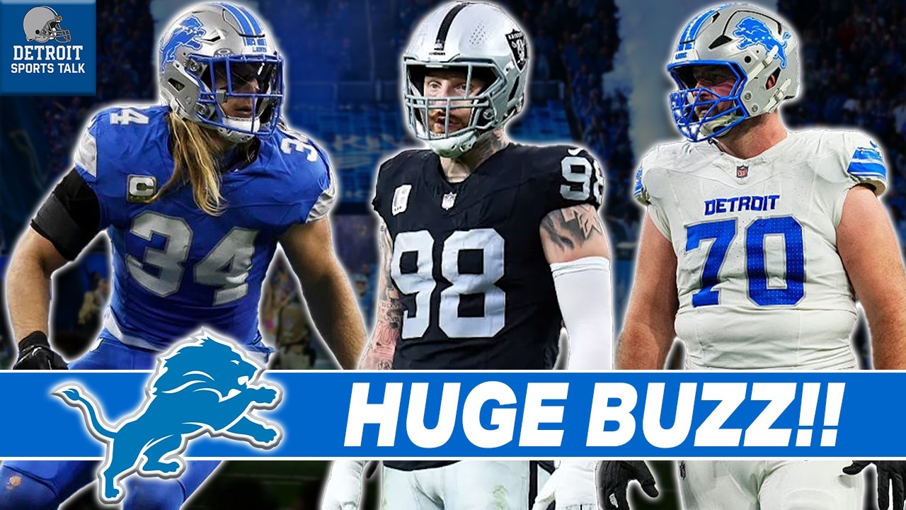 Lions Just Made a GREAT Move, + HUGE Buzz on Free Agents, Trade Deals, & More!!
