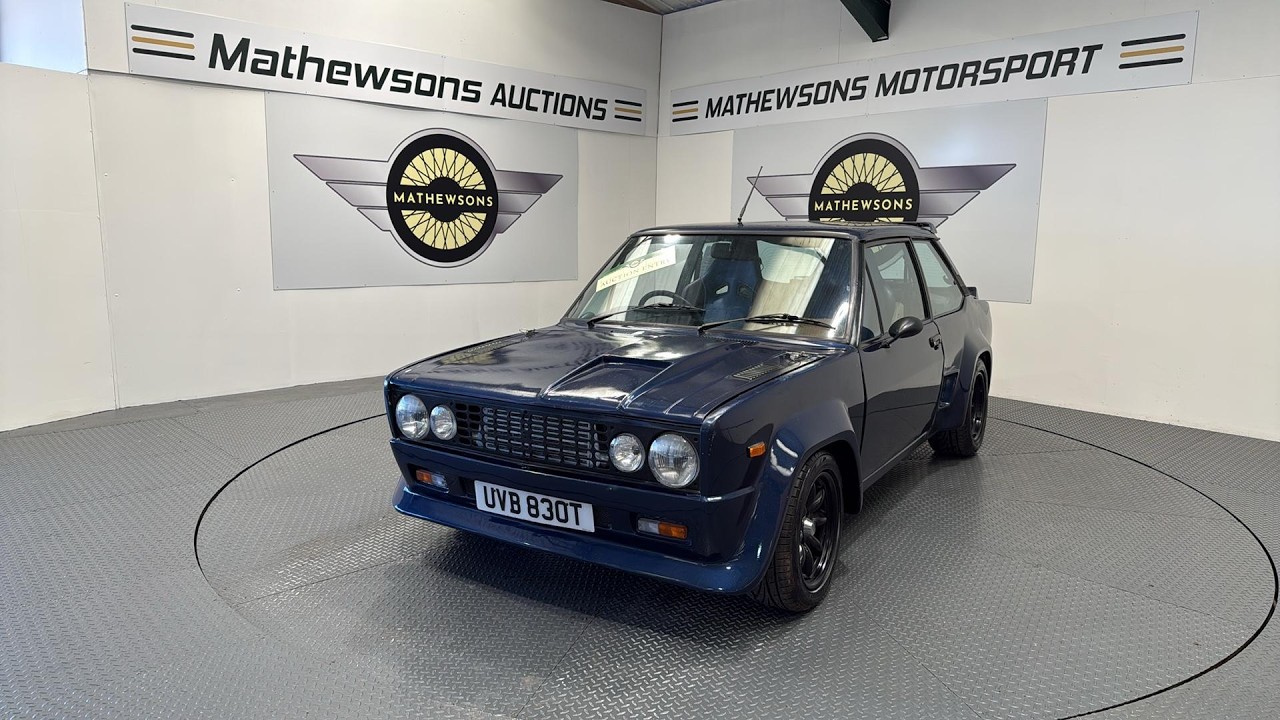 FIAT 131 SPORT 1979 года выпуска | Mathewsons Classic Cars | Аукцион: 15, 16 и 17 апреля 2026 года