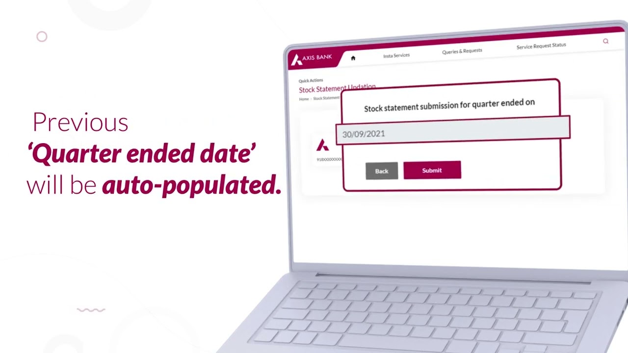 How do I update my Stock Statement online?