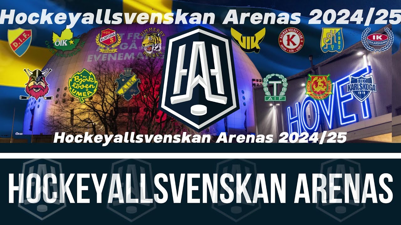 HockeyAllsvenskan Arenas 2024/25