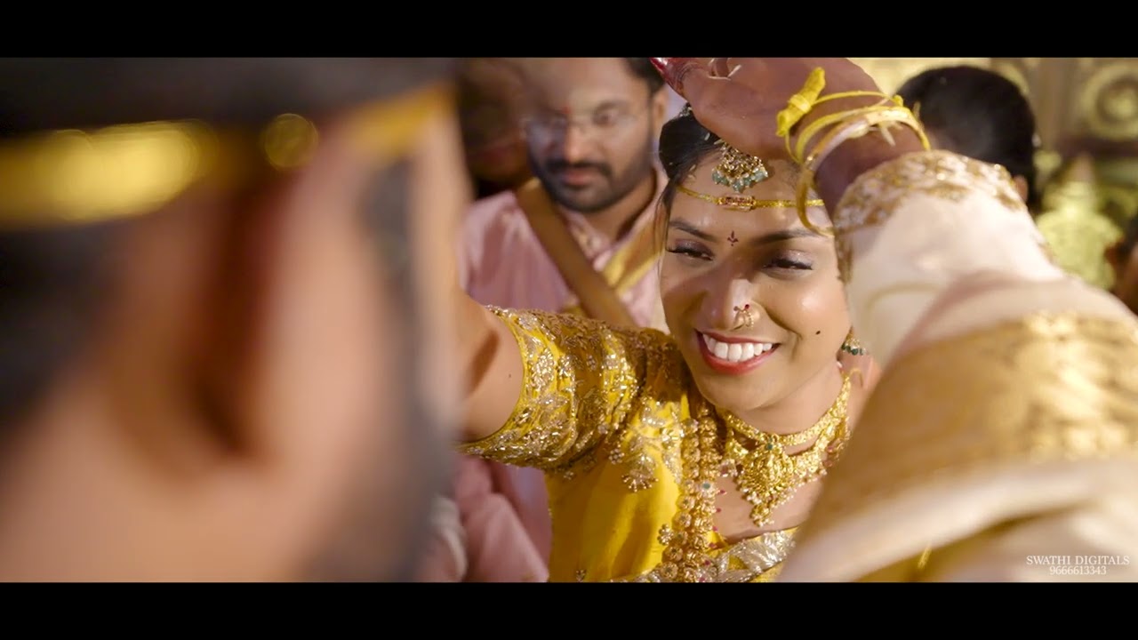 BHARATH + SAI DIVYA WEDDING CINEMATIC TEASER SWATHI DIGITALS PHOTOGRAPHY 96666 13343
