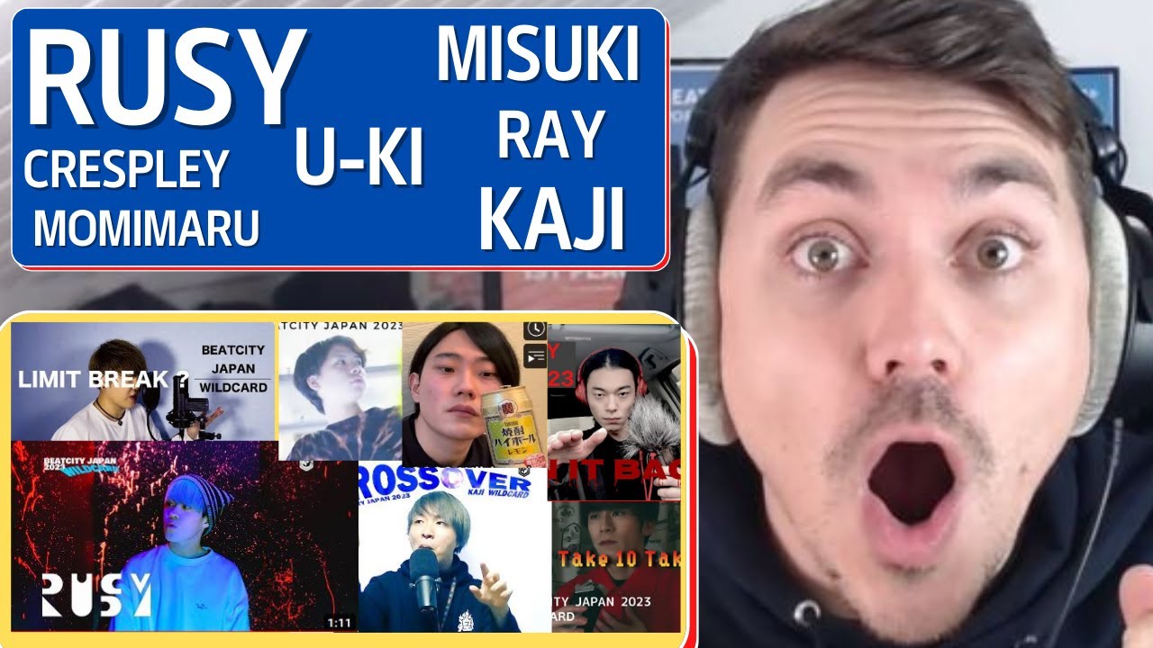 ALEM React: RUSY +MOMIMARU  + KAJI + RAY + U-KI + CREPSLEY + MISUKI l BEATCITY JAPAN  Wildcard 2023