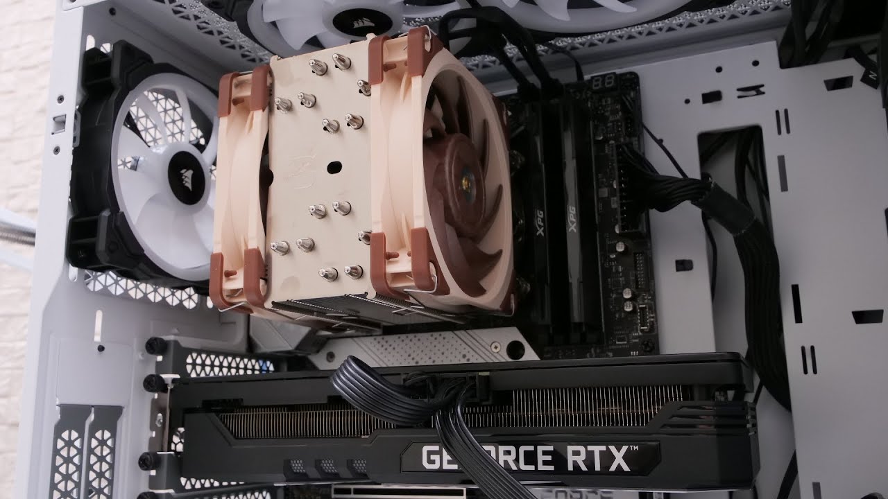 Noctuaの空冷CPUクーラー「NH-U12A」でCorei7-12700Kを冷やせるのか確認してみた