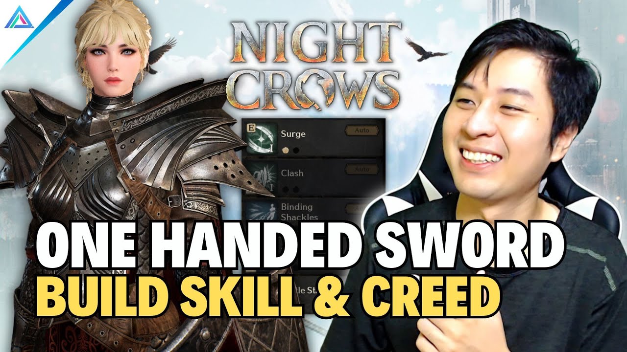 GUIDE SINGKAT BUILD ONE HANDED SWORD SKILL, STATUS DAN CREED - Night Crows