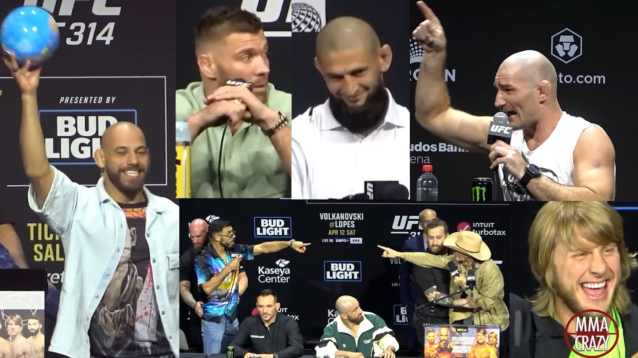 Best UFC Press Conference Highlights of 2025