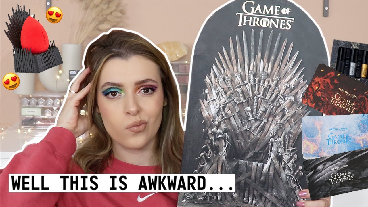 Revolution X Game of Thrones Collection!! | Makeup with Meg