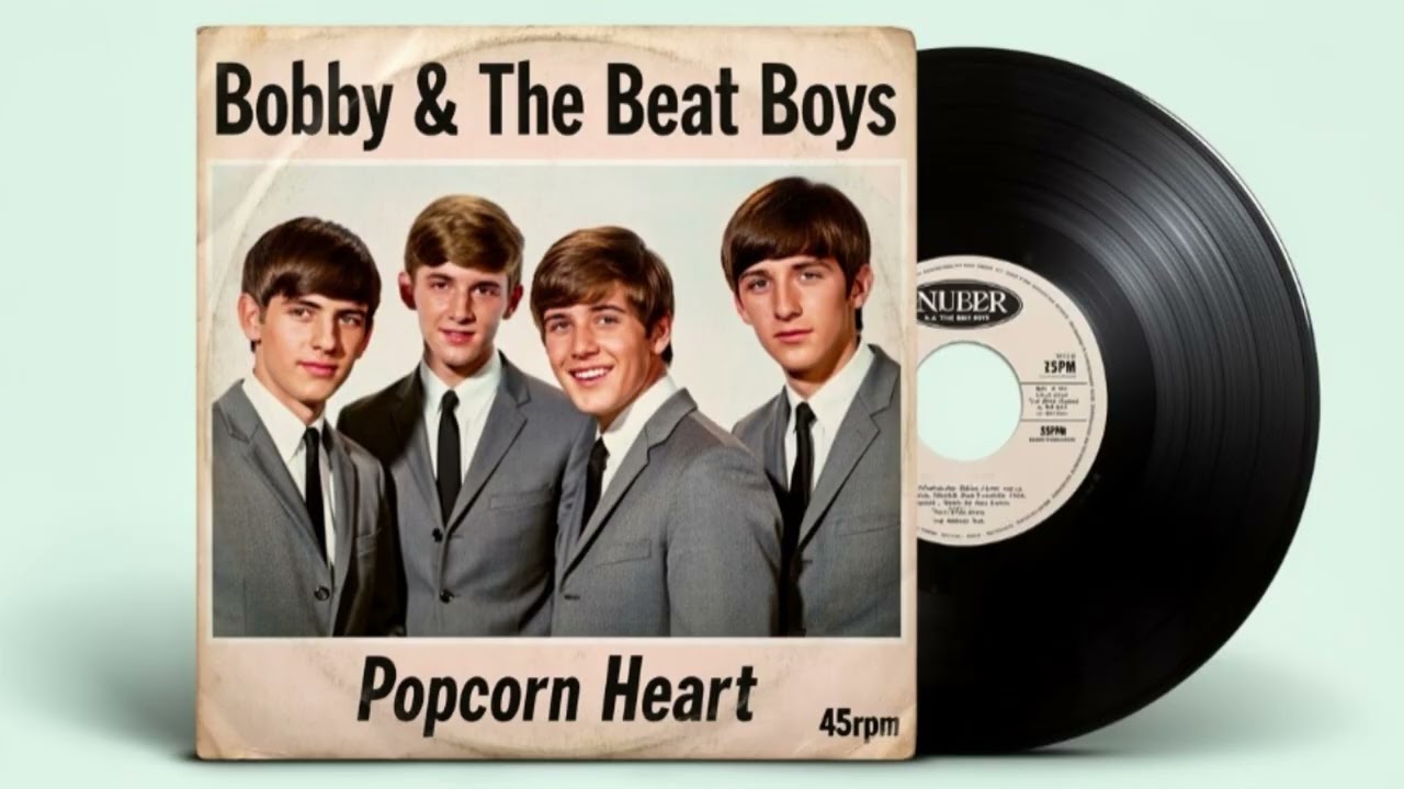 🍿 Bobby and The Beat Boys &ndash; &ldquo;Popcorn Heart&rdquo; | British Invasion Pop. 🎧Stereo