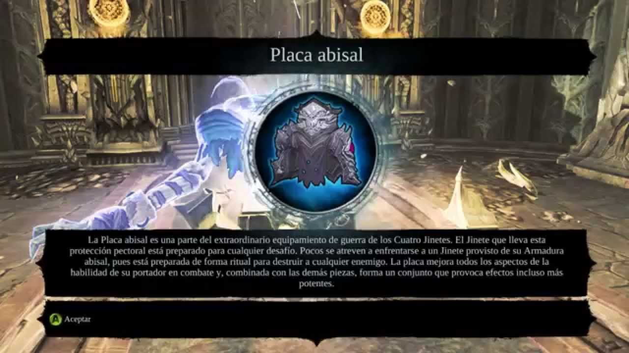 Guia Darksiders 2 Español 100% sepultura Lindesombria, armadura abisal y Laberinto (33/36)