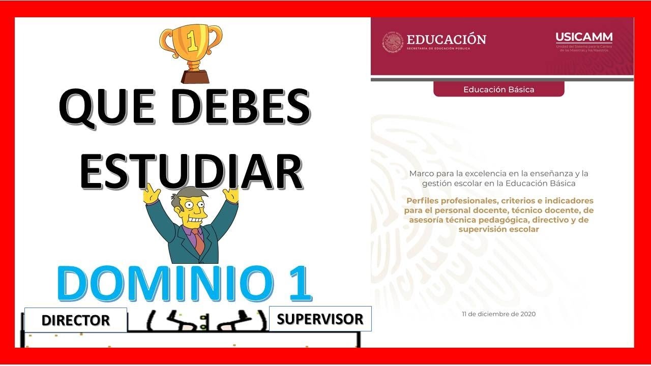 Cómo estudiar el DOMINIO 1 que asume su práctica y desarrollo profesional FÁCIL con todo el MATERIAL