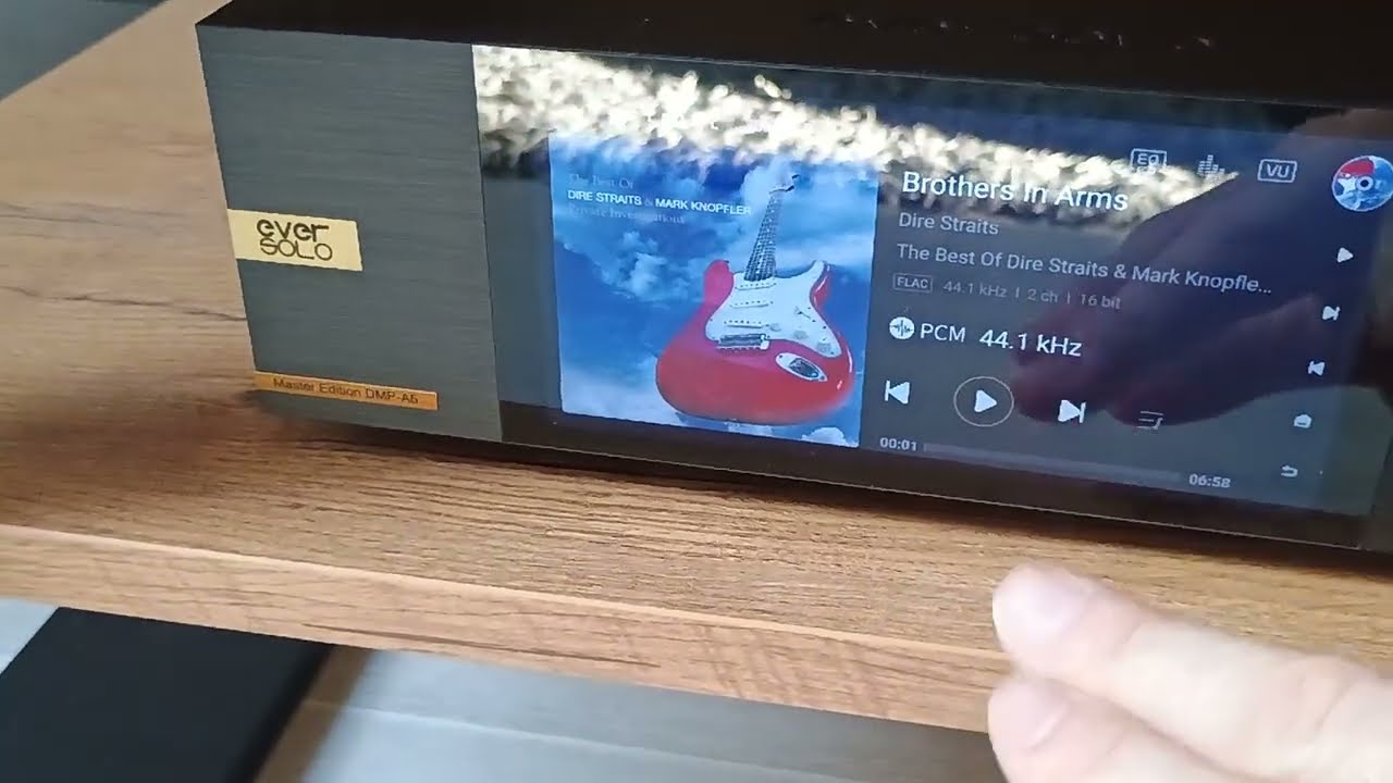 Eversolo Master Edition via Tidal connect + Monitor Audio Silver 500 7g + Yamaha DSP Z9