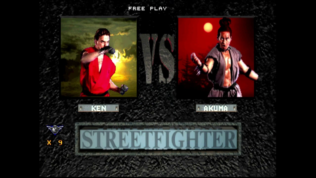 Street Fighter: The Movie (Arcade) Playthrough as Ken