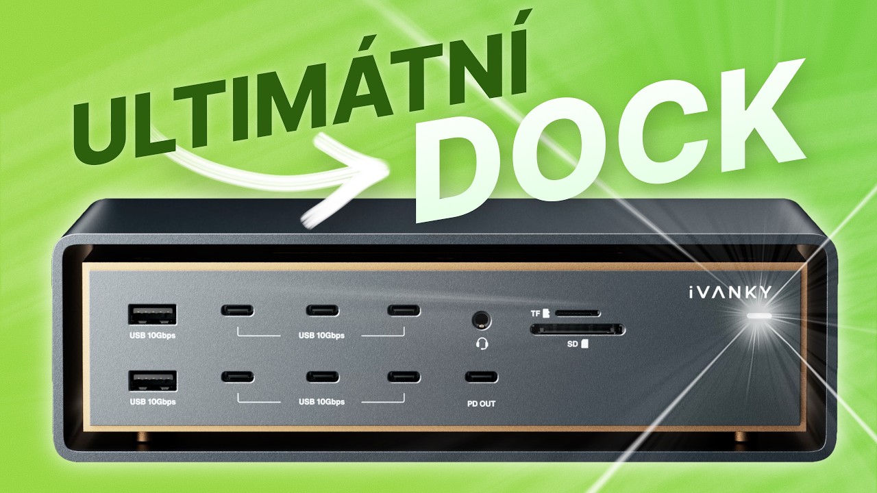 Thunderbolt 5 v praxi? Otestoval jsem vymazlený HUB pro náročné (Alisczech vol. 1261)