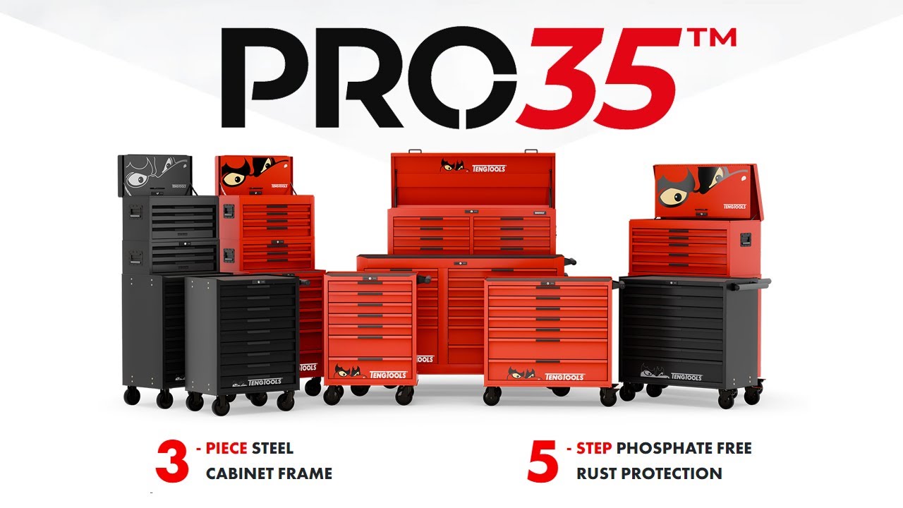 TengTools PRO35&trade; tool storage presentation