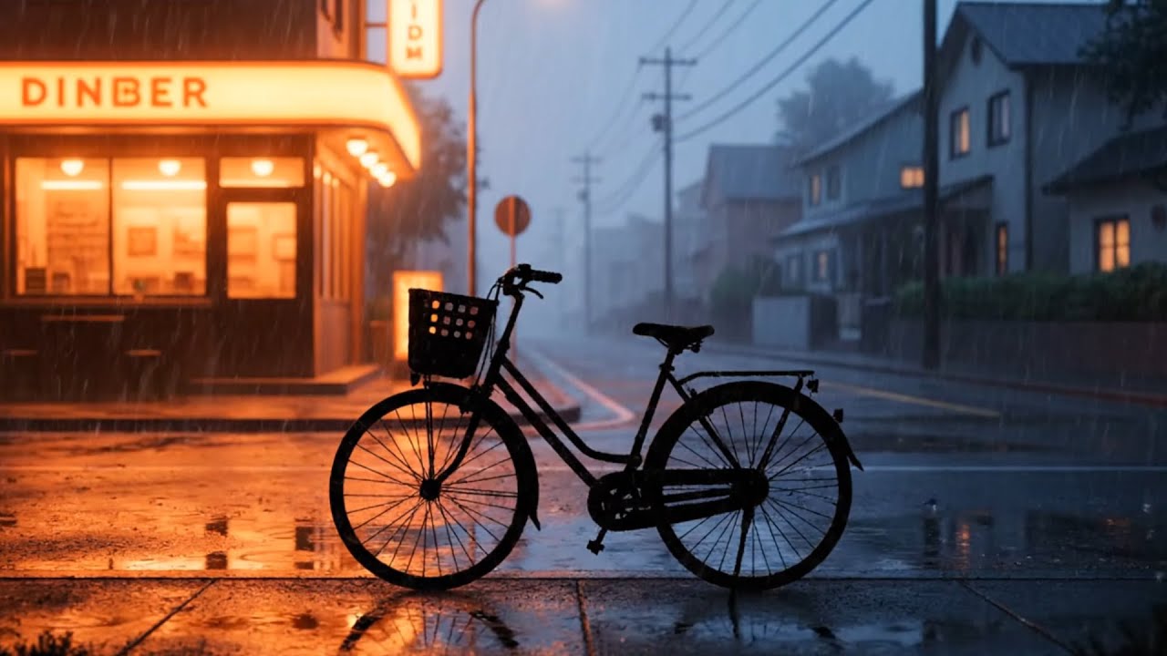 Traditional Japan in the Rain | Lofi Night Vibes