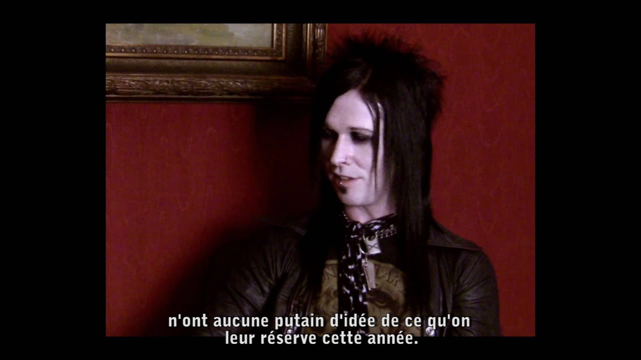MURDERDOLLS (Wednesday 13) | My Dark Place Alone @ Paris FR, France (2010) | Interview | Message
