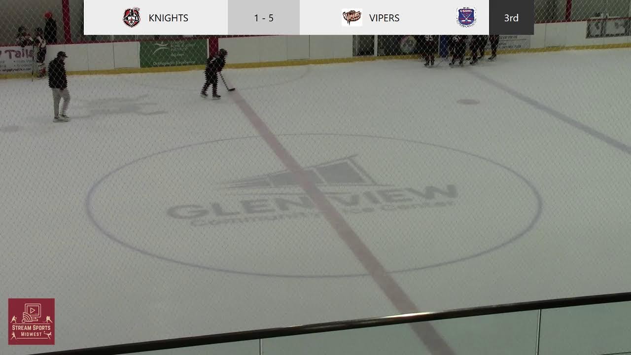 2-8-26 CSDHL Championships at Glenview -  Squirt Minor  - Vipers vs St. Louis Knights