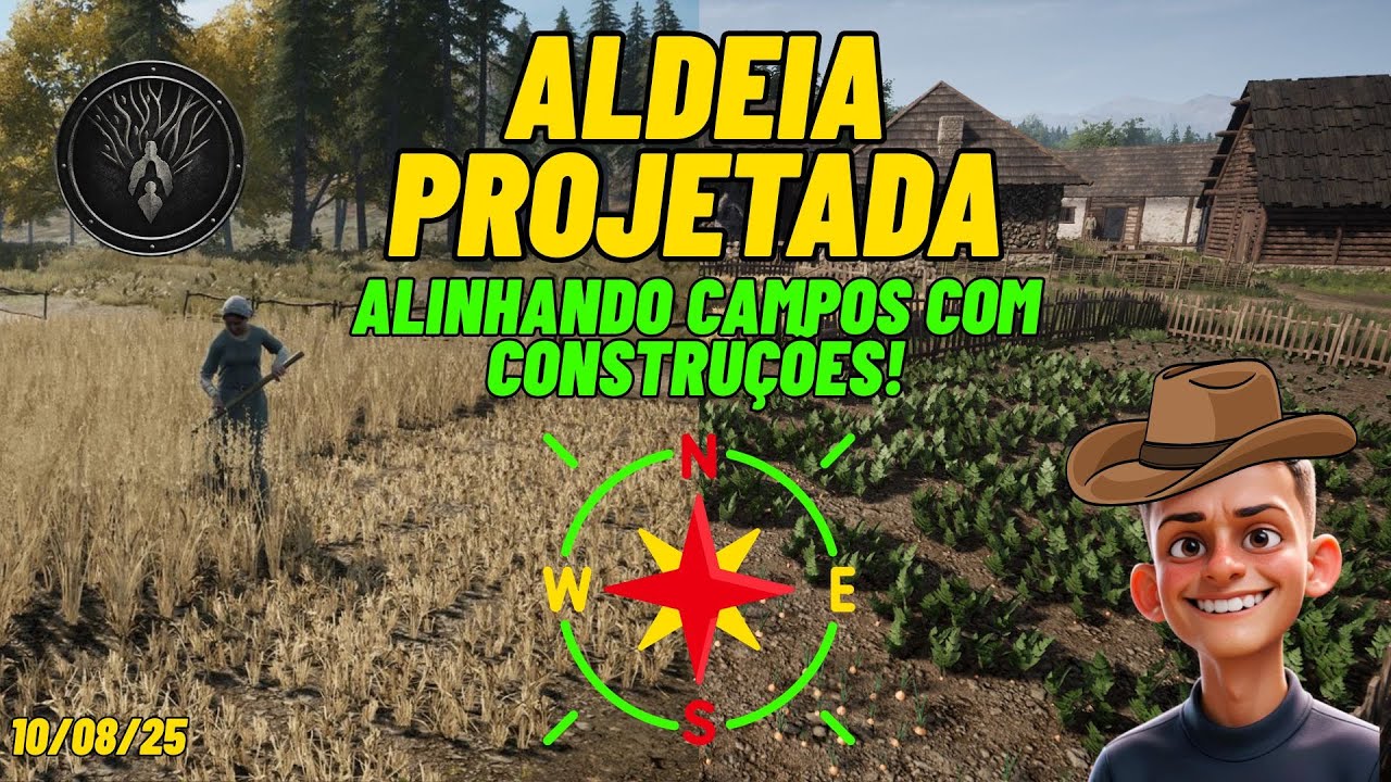 Medieval Dynasty:  Como Alinhar os Campos e Construções na Vila de Forma Perfeita!