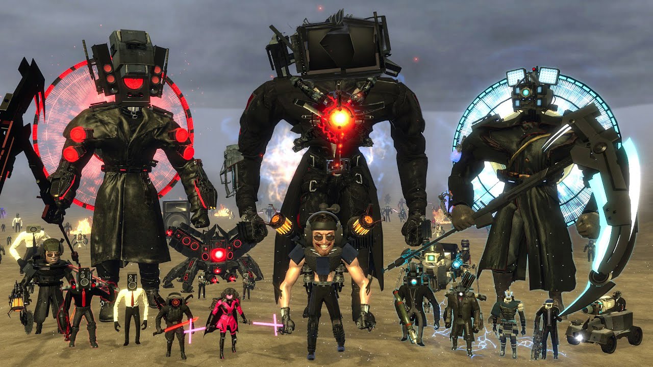 ALL THE NEWEST TITANS AND BOSSES (1-78) VS ALL SKIBIDI TOILETS! (Garry's Mod Compilation)