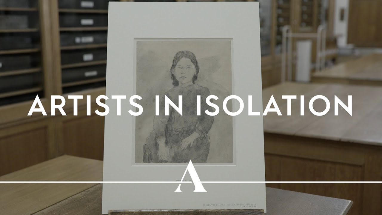 Artists in Isolation – Seated Girl, by Gwen John