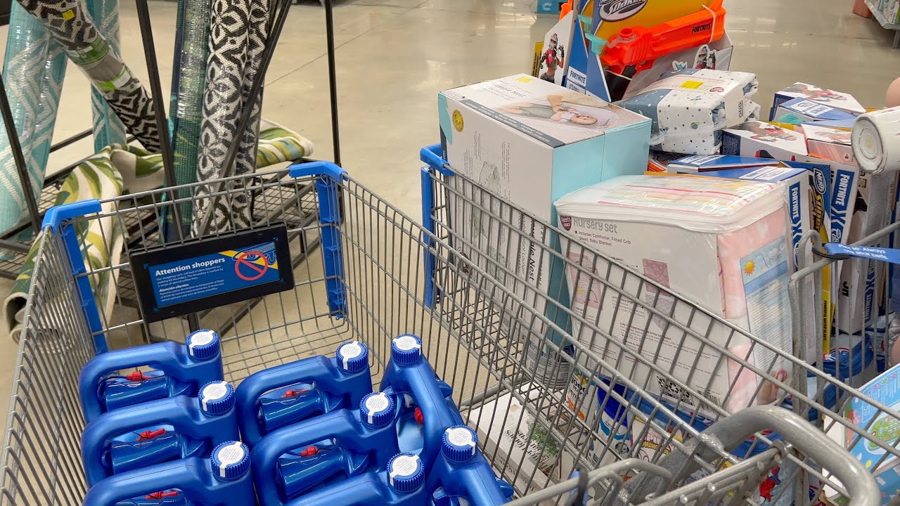 УДИВИТЕЛЬНЫЕ ТОВАРЫ ПО 1 ДОЛЛАРУ В WALMART. НАХОДИМ ТЕЛЕЖКИ, ПОЛНЫЕ РАСПРОДАЖНЫХ ТОВАРОВ В РАЗДЕЛ...