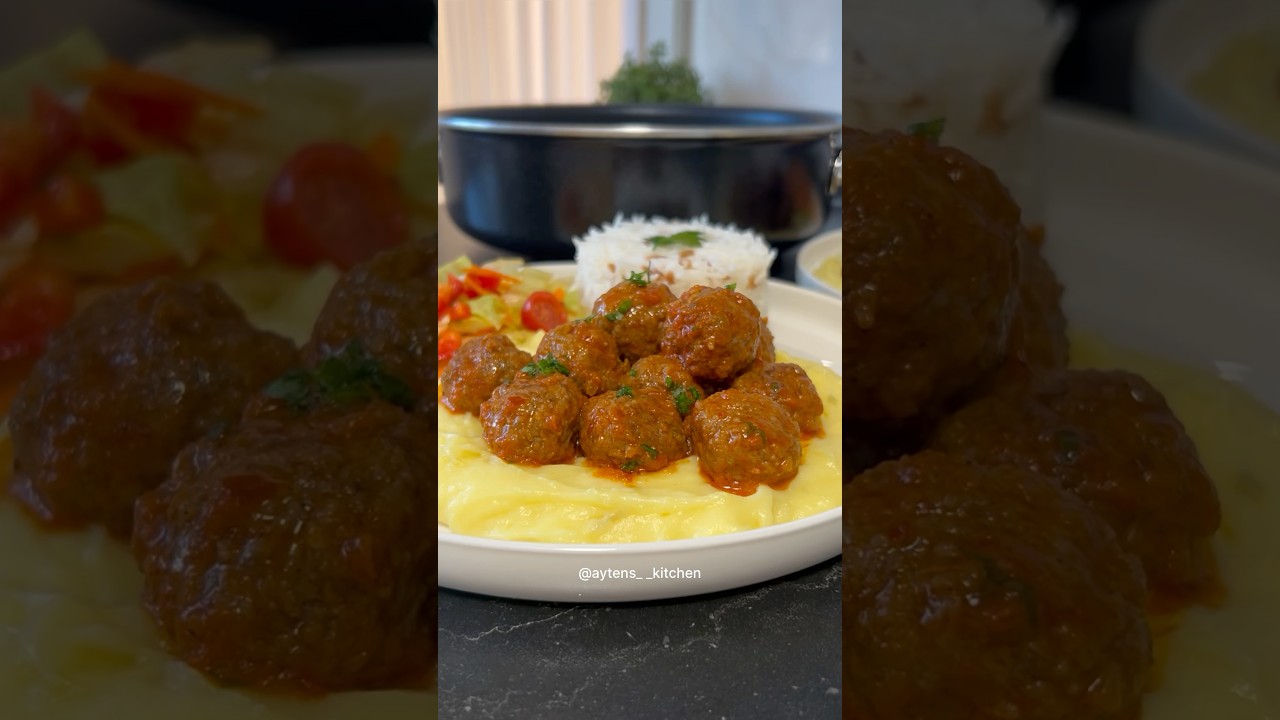 Domates soslu k&ouml;fte tarifi