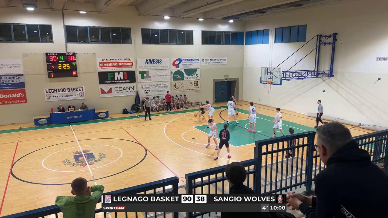 U17 silver - Legnano vs Sangio Wolves - 101-41
