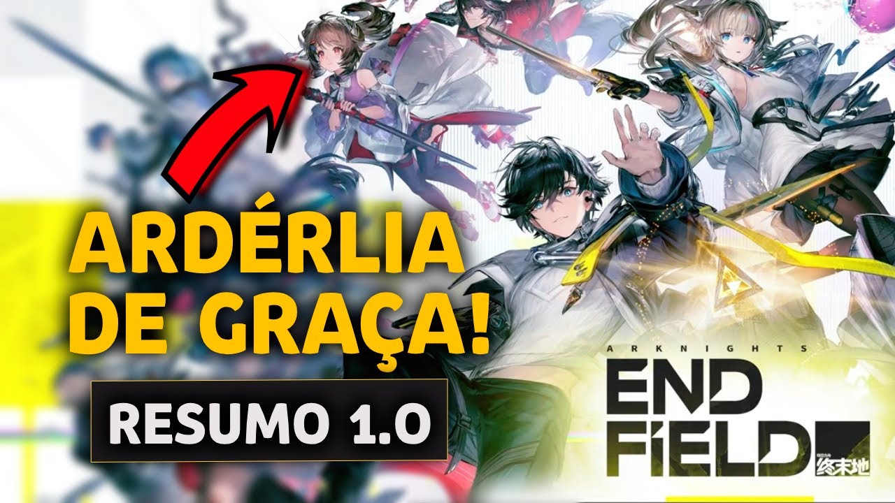 RESUMO COMPLETO SOBRE A LIVE DO ARKNIGHTS ENDFIELD! MUITO MELHOR DO QUE O ESPERADO! HYPE