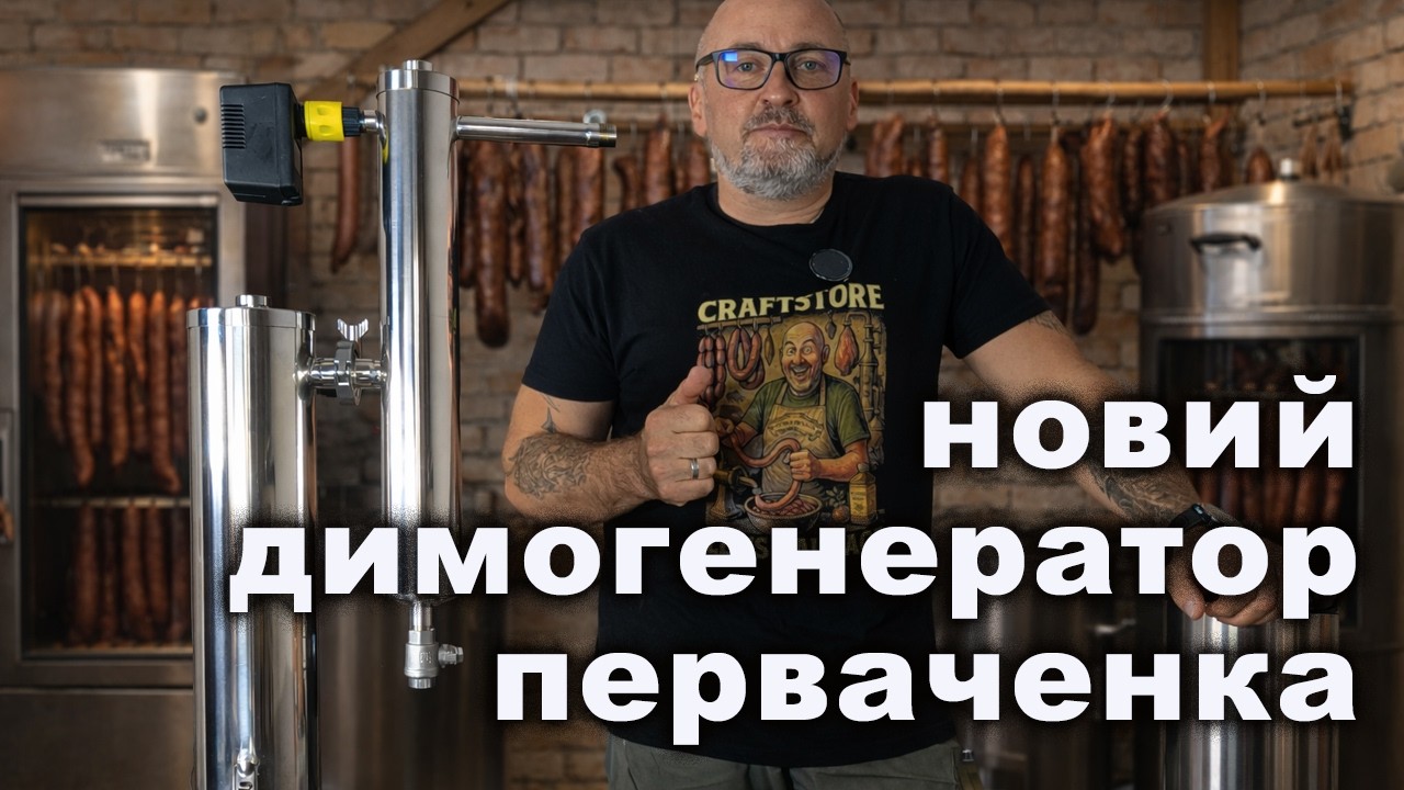 Огляд професійного димогенератора для холодного та гарячого копчення