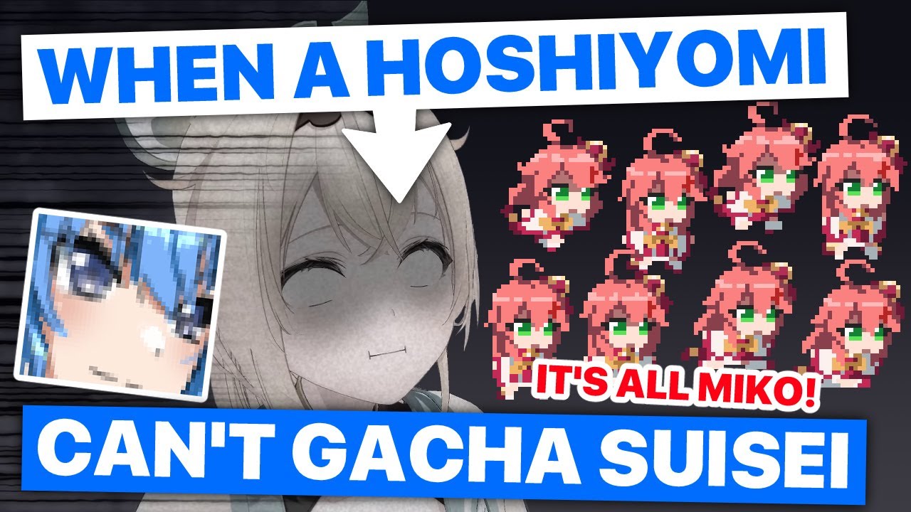 When A Hoshiyomi (Iroha) Can't Gacha Suisei... (Kazama Iroha / Hololive) [Eng Subs]