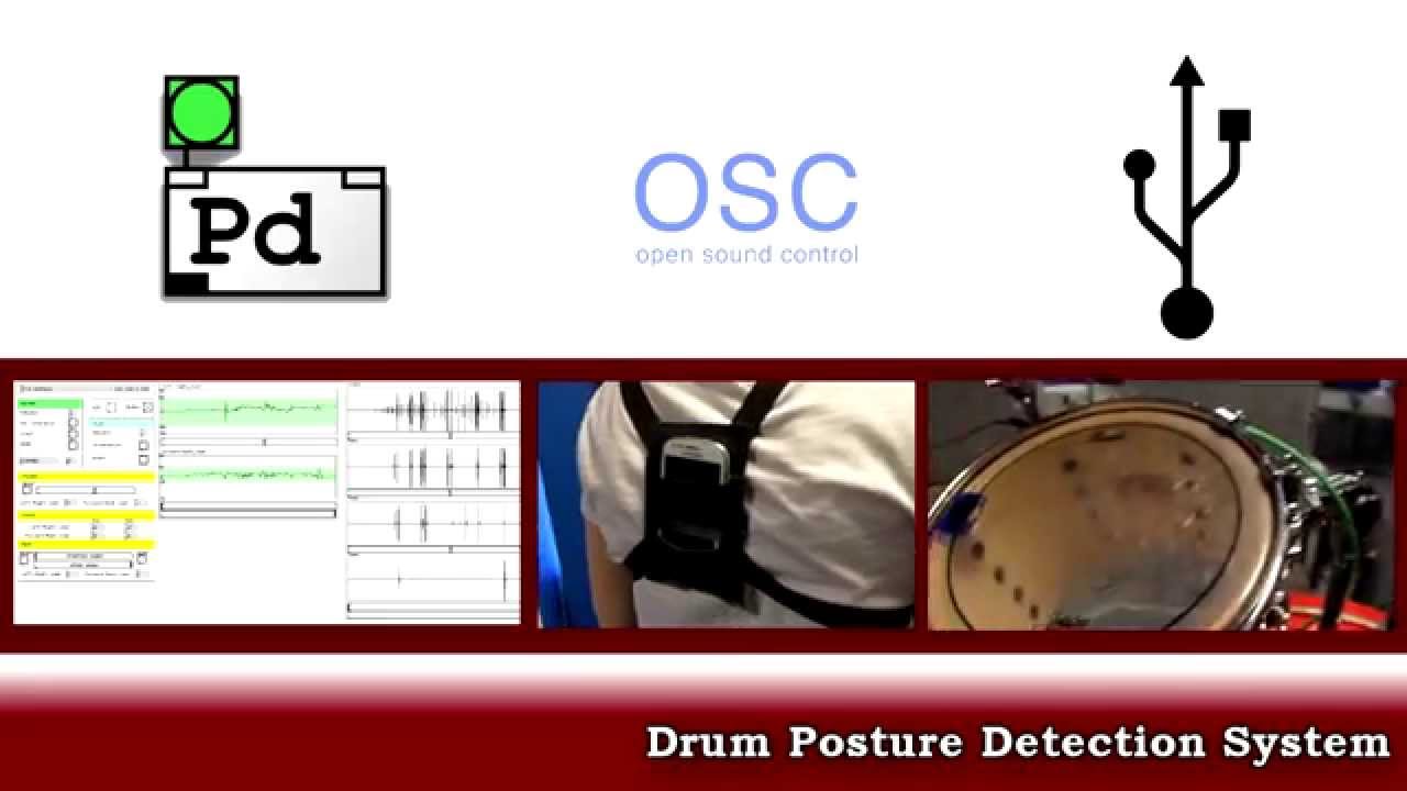 The Drum Posture Detection System | Pure Data, OSC