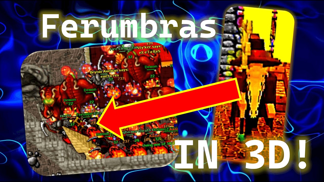 Tibia in 3D - The minecraft server that took 13 years to build