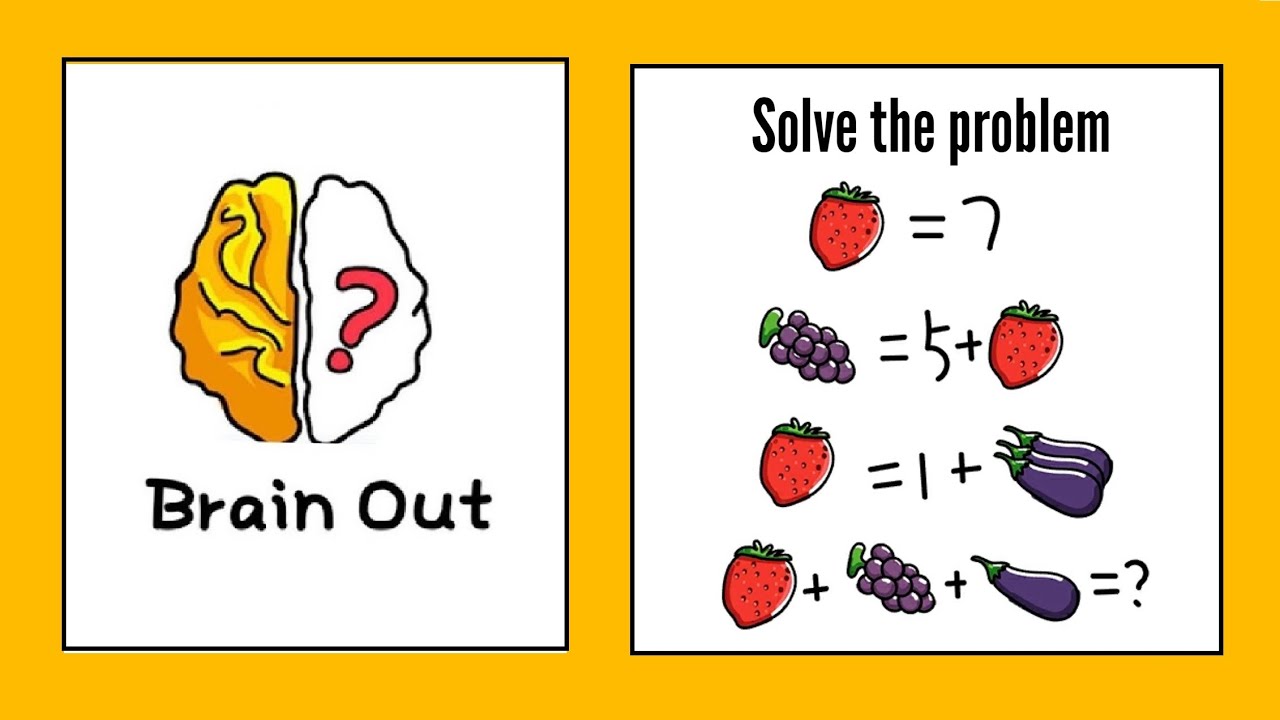 Can You Solve the Problem Brain Out Puzzle Answer
