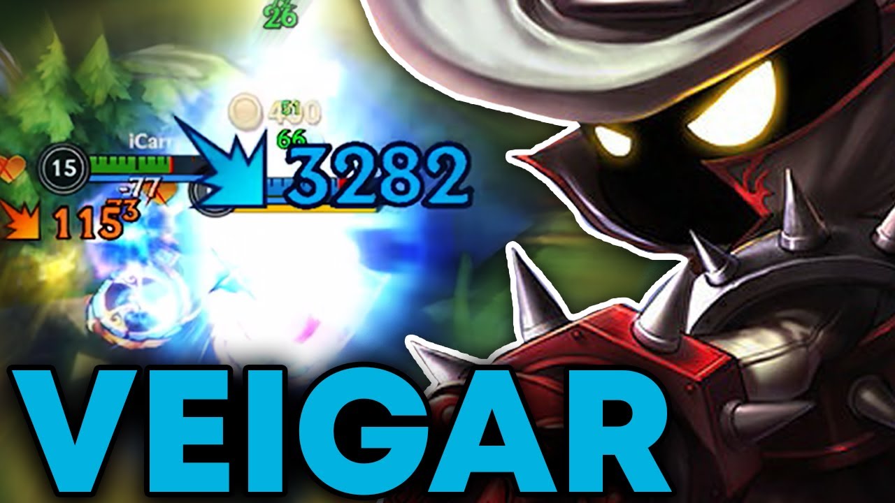 Wild Rift Veigar is OP 3k Magic Critical Damage One Shot Delete!
