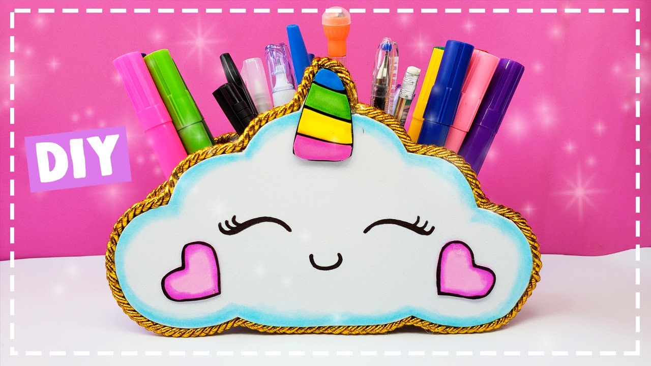 🦄 PORTALÁPICES DE NUBE UNICORNIO |  REGRESO A CLASES - BACK TO SCHOOL 🦄
