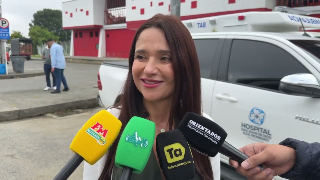 AVANZA DOTACIÓN PARA INFRAESTRUCTURA DE SALUD DE RIONEGRO 
